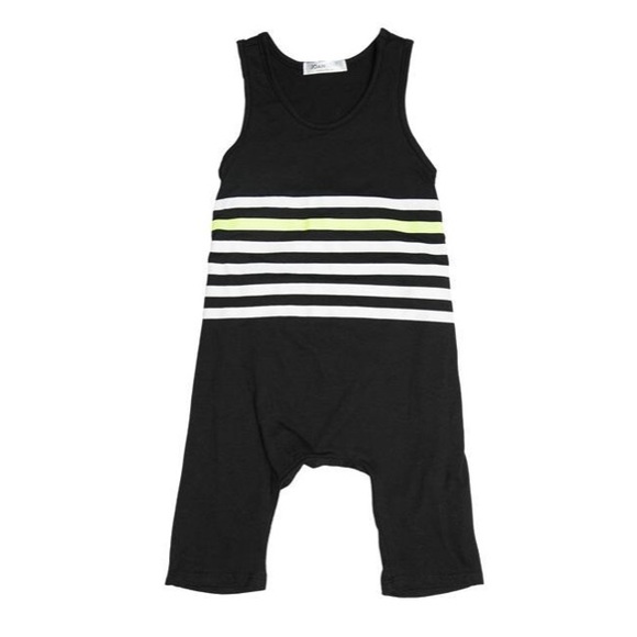 Joah Love Other - !! NWT Black Striped Playsuit by Joah Love Joah Love Other - !! NWT Black Striped Playsuit by Joah Love